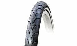 BIKE ORIGINAL Pneu City 26 X 1.50 Slick Avec Bandes Réflectives