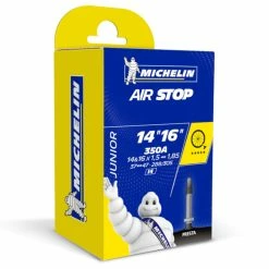 Chambre à Air 10 à 24 Pouces Michelin Airstop -Cyclo-Camping Soldes Boutique Michelin Airstop 350A Presta