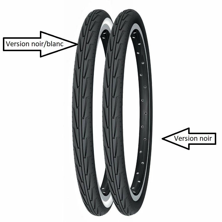 Pneu Vélo Michelin City Junior Noir Et Blanc 20 Pouces 4 Pneu Vélo Michelin City Junior Noir Et Blanc 20 Pouces – Image 2