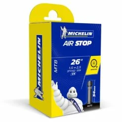 Chambre à Air Air Stop 26 Pouces Michelin 9 Chambre à Air Air Stop 26 Pouces Michelin -Cyclo-Camping Soldes Boutique chambre a air air stop 26 pouces michelin full 4