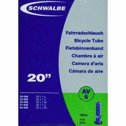 Chambre à Air 20 Pouces Schwalbe -Cyclo-Camping Soldes Boutique chambre a air valve schrader pour velo 20 x 1 1 8 1 5 schwalbe full