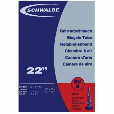 Chambre à Air Vélo 550A / 22 Pouces Schwalbe 4 Chambre à Air Vélo 550A / 22 Pouces Schwalbe – Image 2
