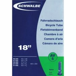 Chambre à Air Vélo 450A / 18 X 1.75 Schwalbe -Cyclo-Camping Soldes Boutique chambre a air velo schrader 450a 18 x 1 75 schwalbe full