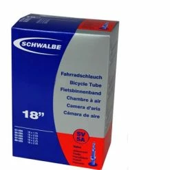 Cyclo-Camping Soldes Boutique 34 Chambre Air Vélo 18 X 1.75/2.35 Presta Schwalbe