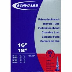 Cyclo-Camping Soldes Boutique 28 Chambre Air Vélo 400A 16 X 1 1/8 - 1 3/8 Schwalbe