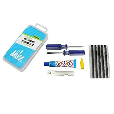 Kit Réparation Pour Pneus Vélo Tubeless Avec Mèches Weldtite 3 Kit Réparation Pour Pneus Vélo Tubeless Avec Mèches Weldtite