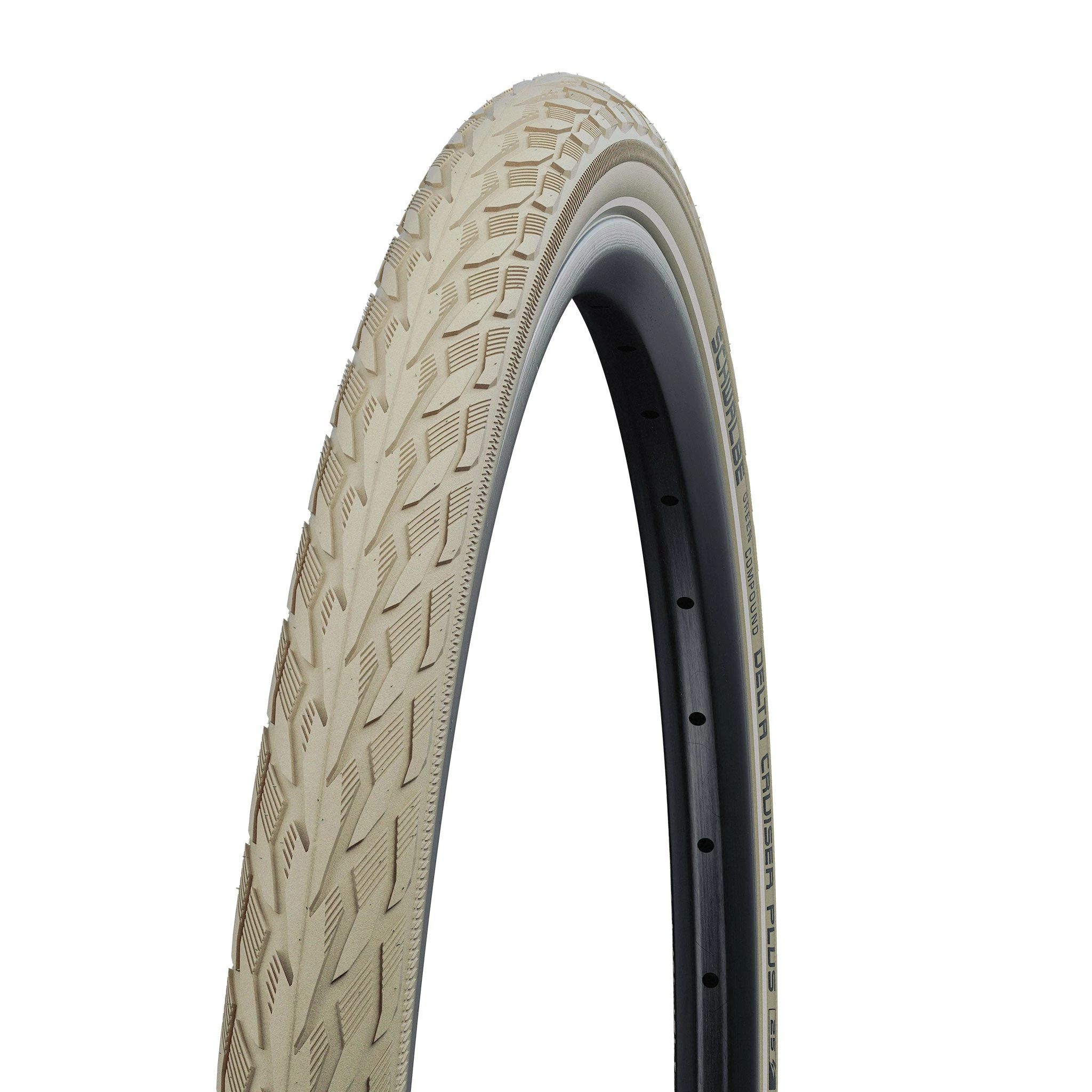 Pneu Polyvalent Schwalbe Delta Cruiser Plus SBC 650A / 700B 3 Pneu Polyvalent Schwalbe Delta Cruiser Plus SBC 650A / 700B