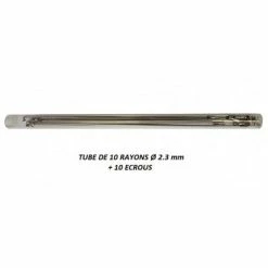 CN-Spoke Rayons Vélo épais 2,3 Mm - Par 10 9 CN-Spoke Rayons Vélo épais 2,3 Mm - Par 10 -Cyclo-Camping Soldes Boutique rayons velo epais 2 3 mm par 10 full 4