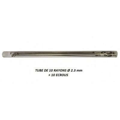 CN-Spoke Rayons Vélo épais 2,3 Mm - Par 10 6 CN-Spoke Rayons Vélo épais 2,3 Mm - Par 10 – Image 4