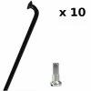 CN-Spoke Rayons Vélo Noirs 2 Mm Avec écrous - Lot De 10 Pièces 1 CN-Spoke Rayons Vélo Noirs 2 Mm Avec écrous - Lot De 10 Pièces -Cyclo-Camping Soldes Boutique rayons velo noirs 2 mm avec ecrous lot de 10 pieces full