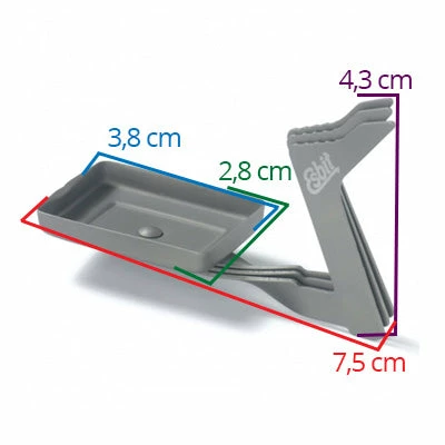 Réchaud Pliable Pour Camping Et Bivouac En Titane Esbit 7 Réchaud Pliable Pour Camping Et Bivouac En Titane Esbit – Image 5