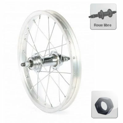 Brandless Roue Arrière 14 Pouces à Roue Libre Pour Vélo Enfant 3 Brandless Roue Arrière 14 Pouces à Roue Libre Pour Vélo Enfant