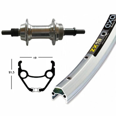 Exal Roue De Vélo Arrière 26 Pouces En Alu à Roue Libre Et écrou 4 Exal Roue De Vélo Arrière 26 Pouces En Alu à Roue Libre Et écrou – Image 2