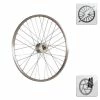 Exal Roue Dynamo De 26 Pouces Pour Frein à Disque -Cyclo-Camping Soldes Boutique roue dynamo de 26 pouces pour frein a disque full