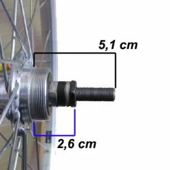 Brandless Roue Vélo Arrière City 650B Monovitesse -Cyclo-Camping Soldes Boutique roue velo arriere city 650b monovitesse full 3