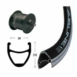 Roue Vélo Avant Noire Moyeu Dynamo 28 Pouces Rodi 11 Roue Vélo Avant Noire Moyeu Dynamo 28 Pouces Rodi -Cyclo-Camping Soldes Boutique roue velo avant noire moyeu dynamo 28 pouces rodi full 4