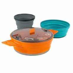 Vaisselle De Camping En Silicone Pliable X-set 21 Sea To Summit